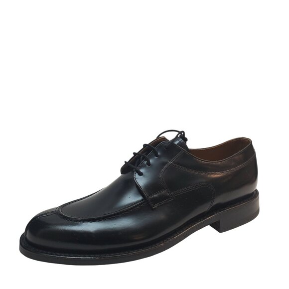 Johnston & Murphy Men Dress Shoes Hernden Moc-Toe Laceup Leather Oxfords…